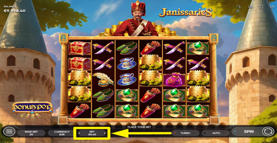 Janissaries Adjust Bet