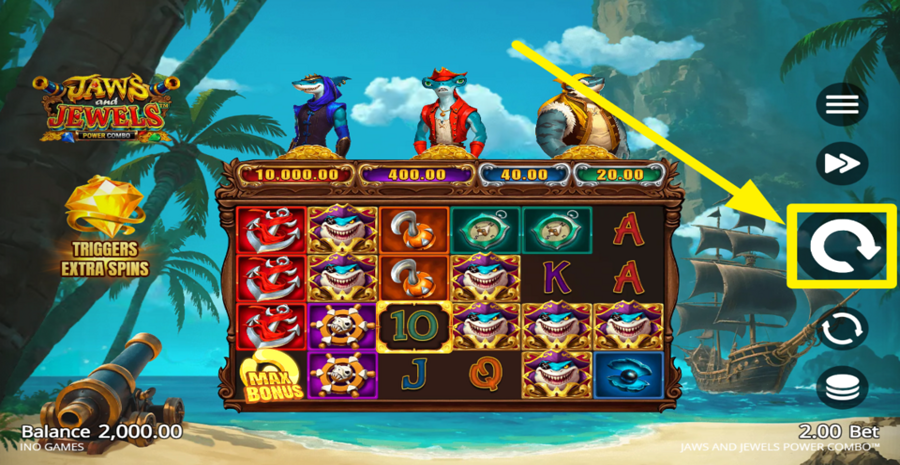 Jaws And Jewels Power Combo Spin