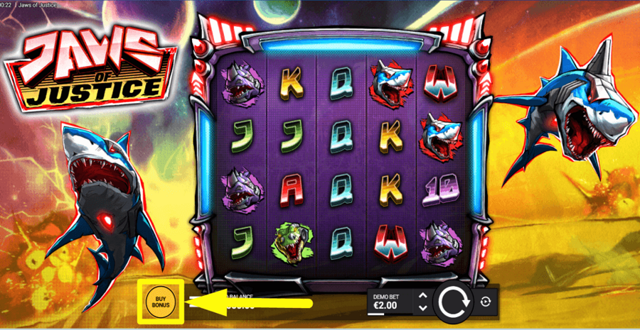 Jaws Of Justice Buy Feature