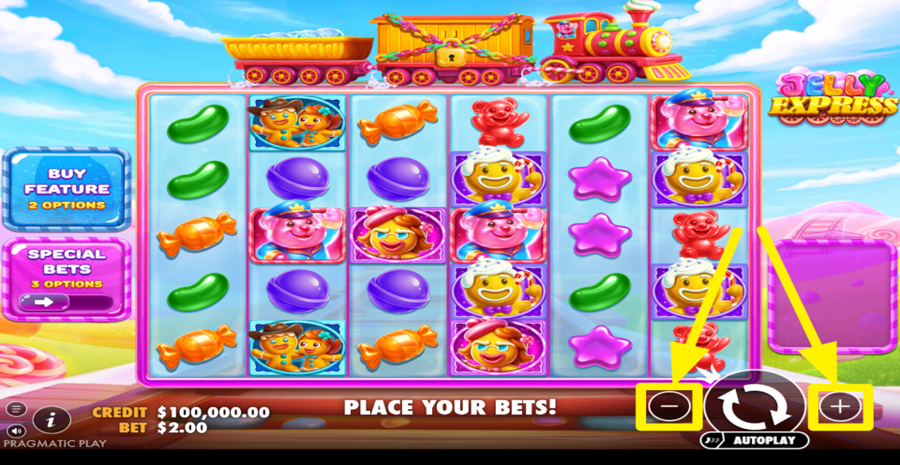 Jelly Express Adjust Bet
