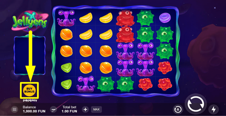 Jellyens X Buy Feature