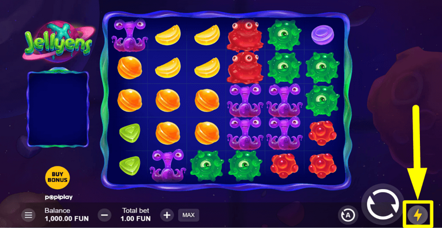 Jellyens X Turbo Feature