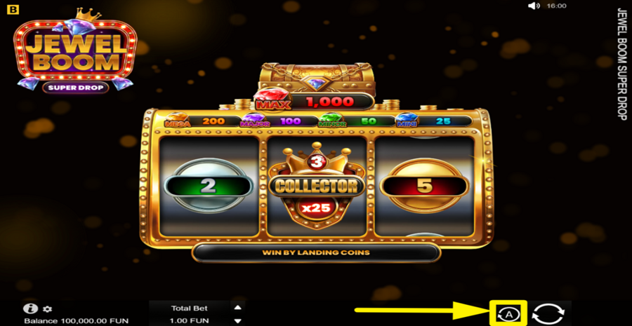 Jewel Boom Super Drop Autoplay