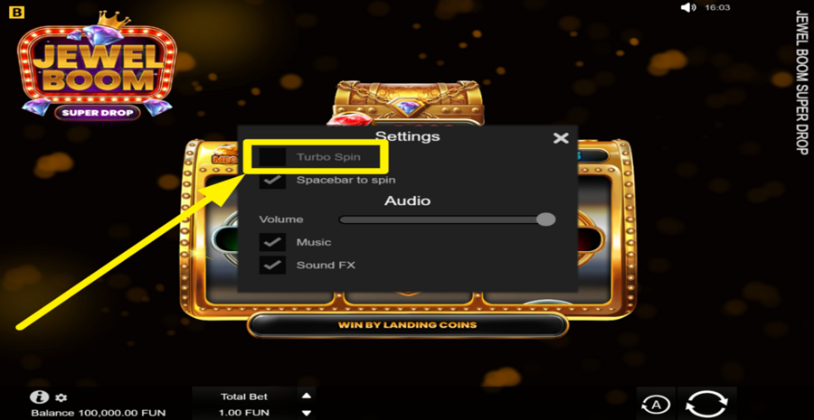 Jewel Boom Super Drop Turbo