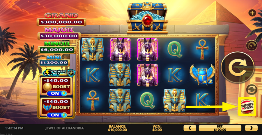 Jewel Of Alexandria Buy Bonus