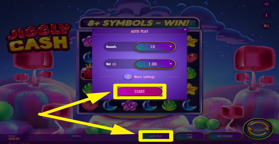 Avis, Bonus et Jeu Gratuit de la Machine à Sous Jiggly Cash