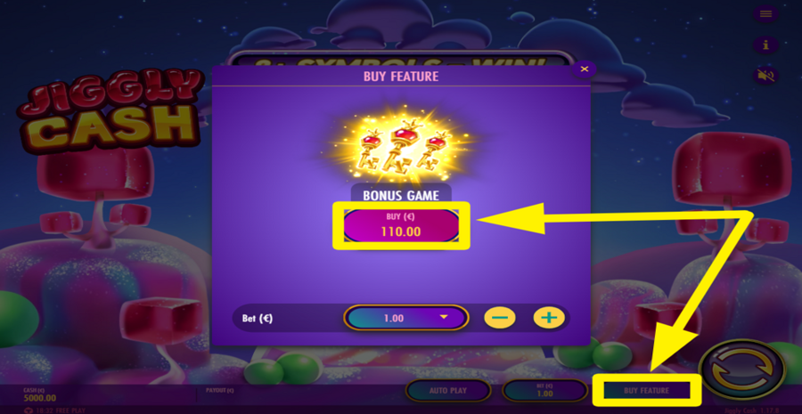 Avis, Bonus et Jeu Gratuit de la Machine à Sous Jiggly Cash