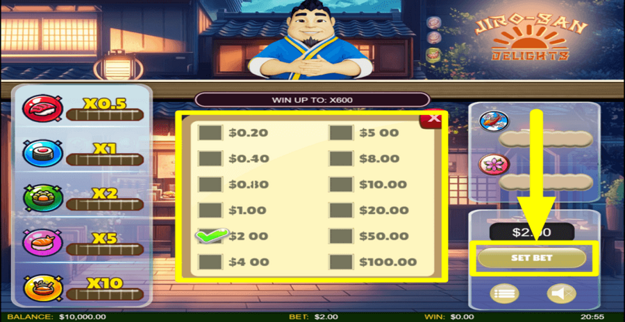 Jiro San Delights Bet Value