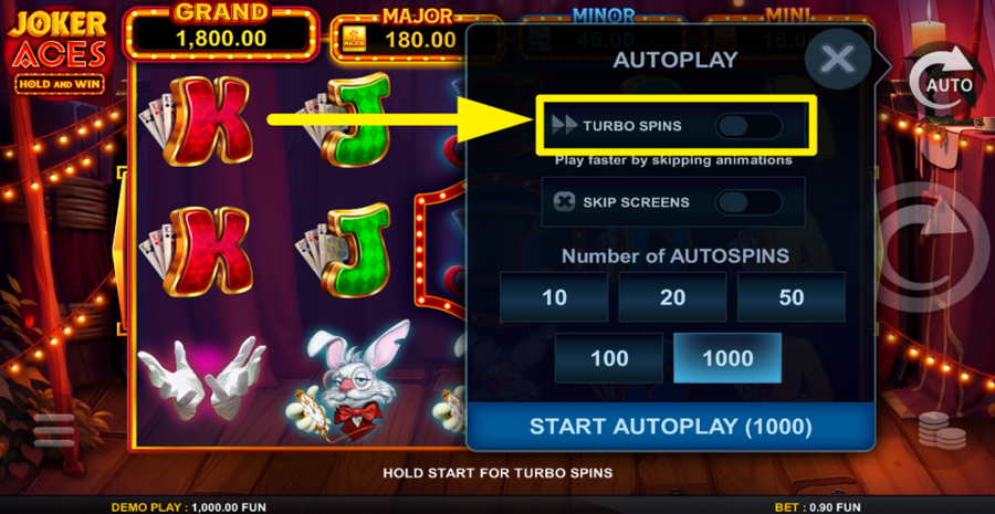 Joker Aces Hold And Win Slot Bewertung, Demo & Boni (96.15% RTP)