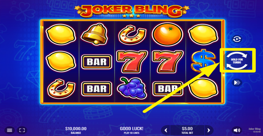Joker Bling Spin