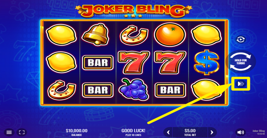 Joker Bling Turbo