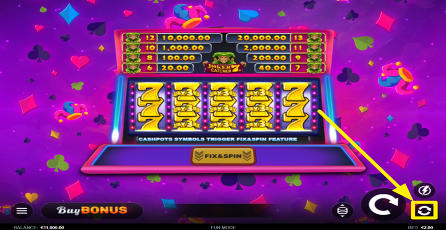 Joker Catcher 7s Autoplay