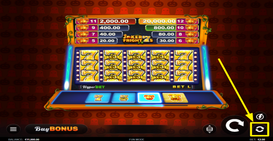 Joker Fright 7s Autoplay