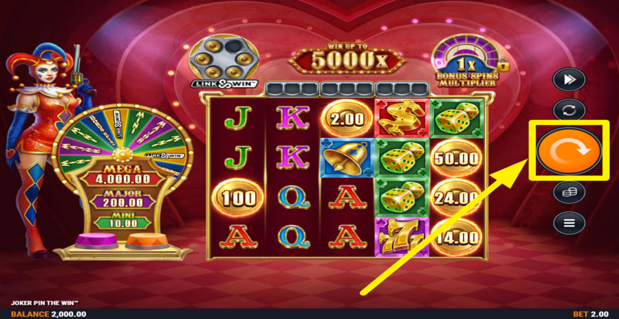 Joker Pin The Win Spin