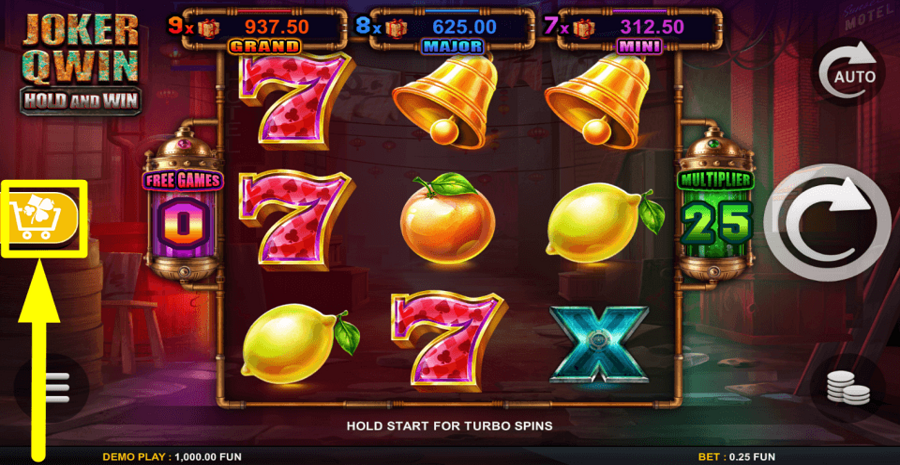 Joker Qwin Hold And Win Buy Feature