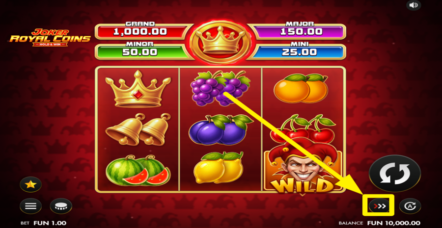 Joker Royal Coins Hold And Win Turbo