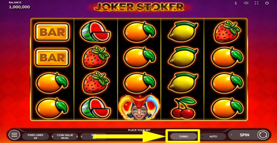 Joker Stoker Turbo Feature