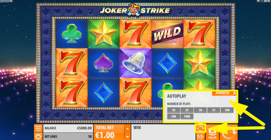 Joker Strike Autoplay