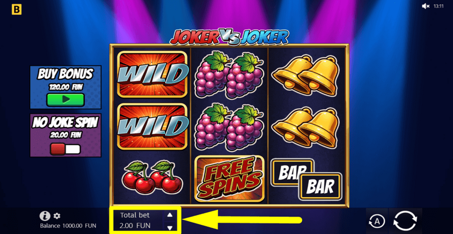 Joker Vs Joker Bet Value