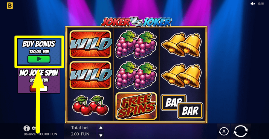 Joker Vs Joker Buy Feature