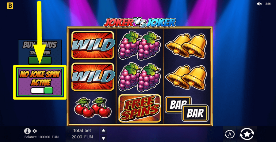 Joker Vs Joker No Joke Spin Feature