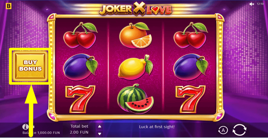 Joker X Love Buy Feature