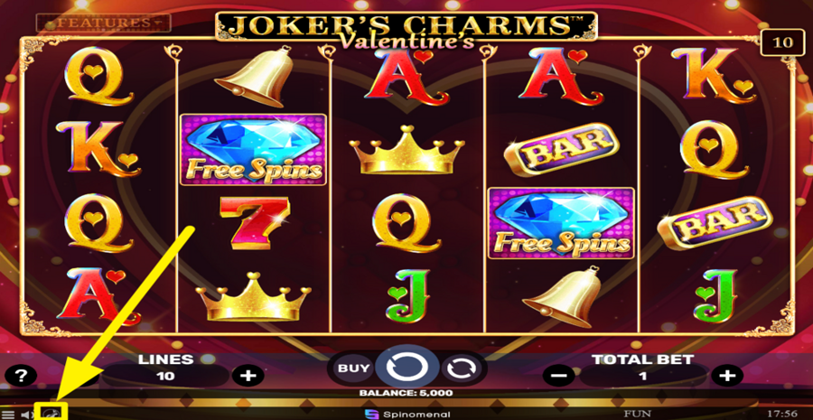 Jokers Charms Valentines Turbo