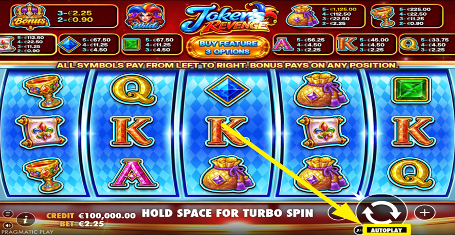 Jokers Revenge Autoplay
