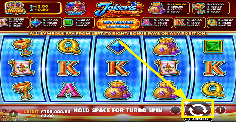 Jokers Revenge Spin