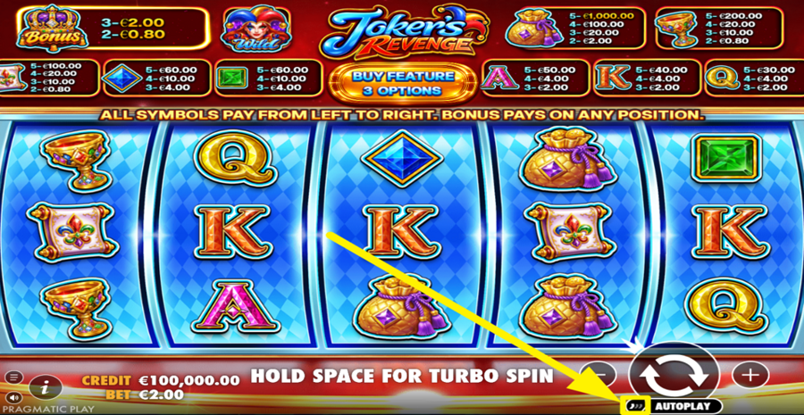 Jokers Revenge Turbo