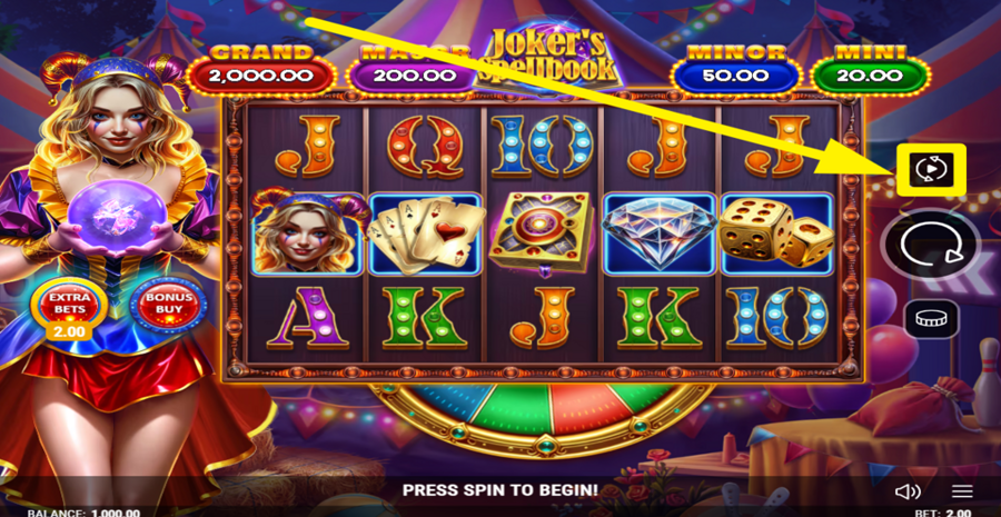 Jokers Spellbook Autoplay