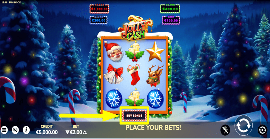 Jolly Cash Buy Feature
