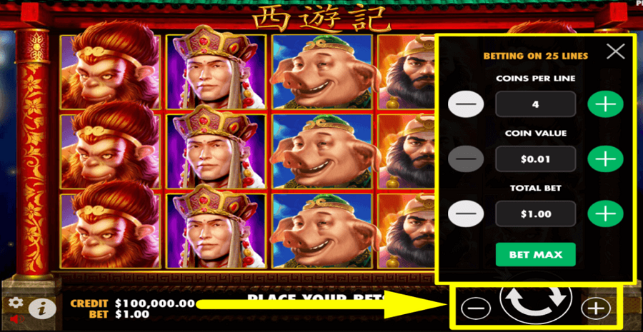 Journey To The West Total Bet