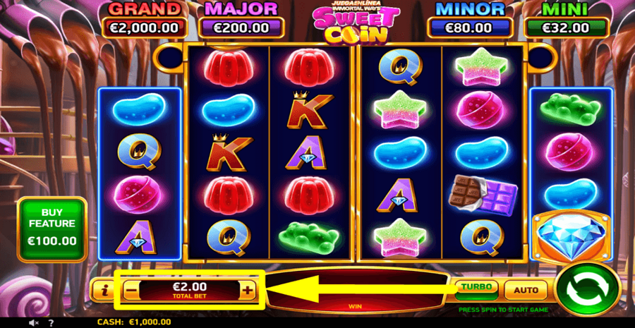 Juegaenlinea Immortal Ways Sweet Coin Bet Value