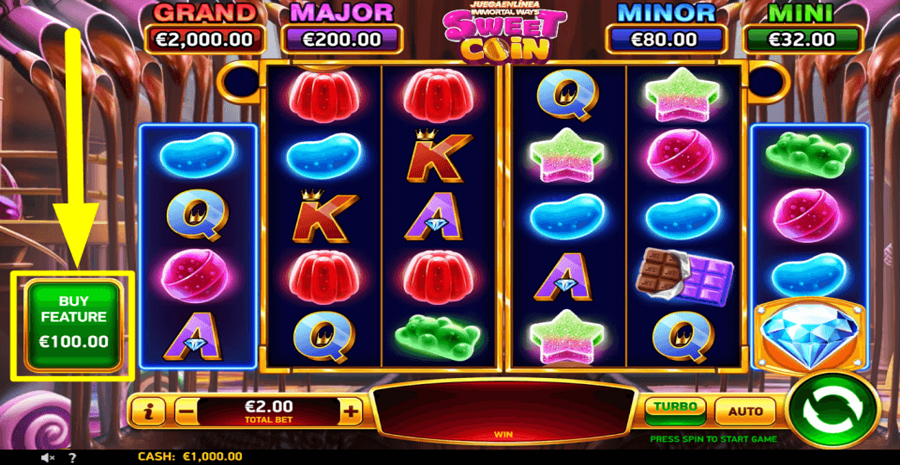 Juegaenlinea Immortal Ways Sweet Coin Buy Feature