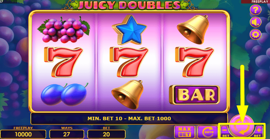 Juicy Doubles Bet Value