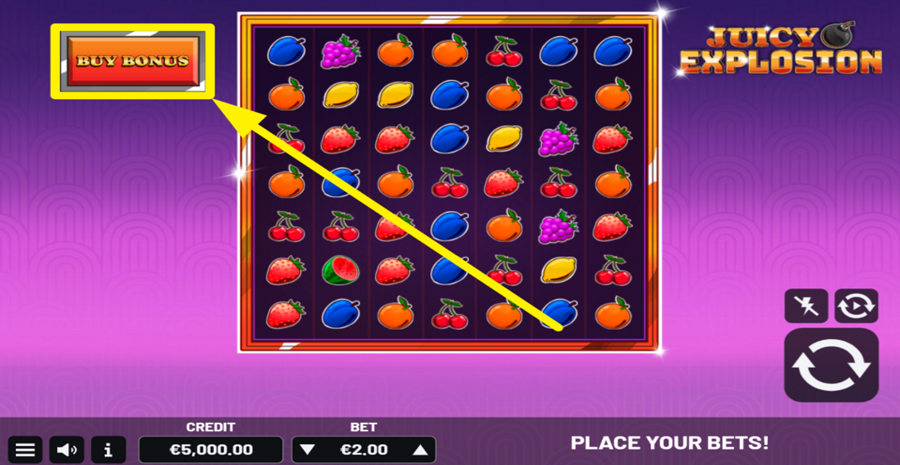 Juicy Explosion Buy Bonus