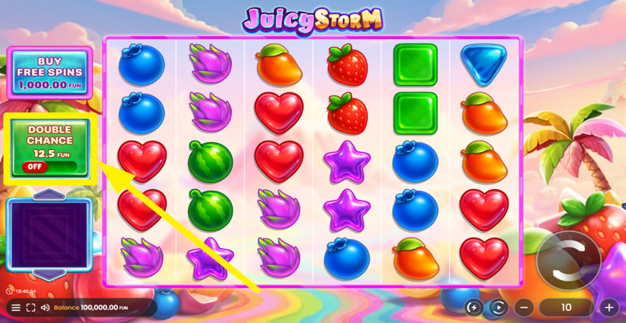 Juicy Storm Boost Bet