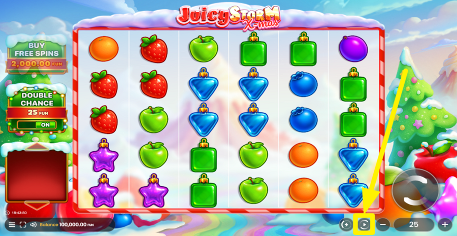 Juicy Storm Xmas Autoplay