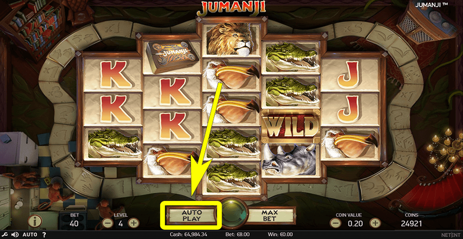 Jumanji Autoplay