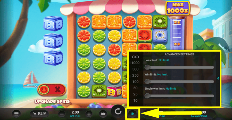 Jumbo Juicy Autoplay Feature