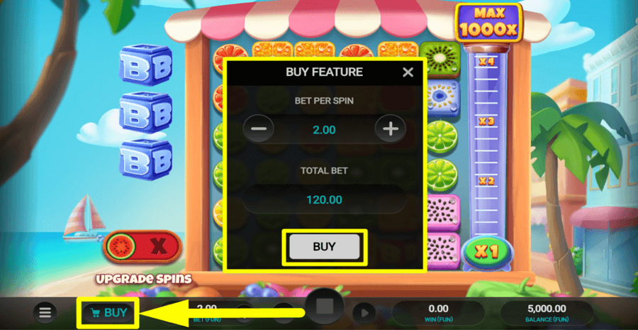 Jumbo Juicy Buy Feature