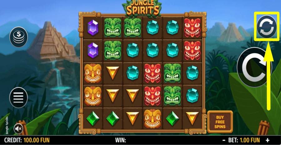Jungle Spirits Autoplay Feature