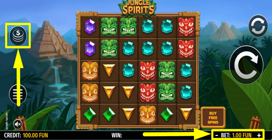 Jungle Spirits Bet Value