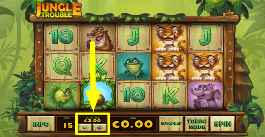 Jungle Trouble Bet Value
