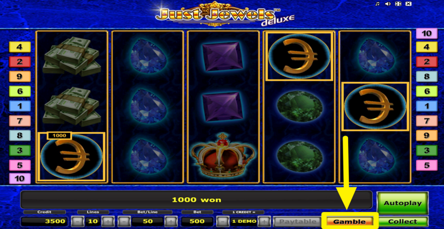 Just Jewels Deluxe Gamble