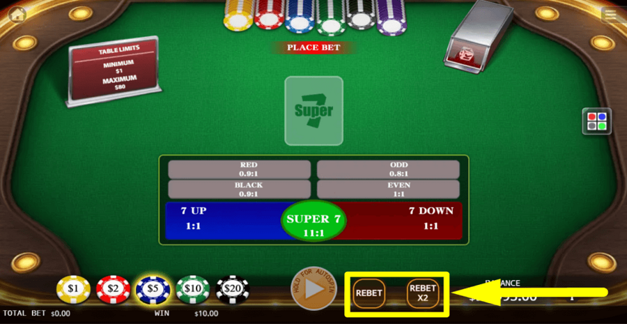 Ka Gaming Super 7 Rebet Feature
