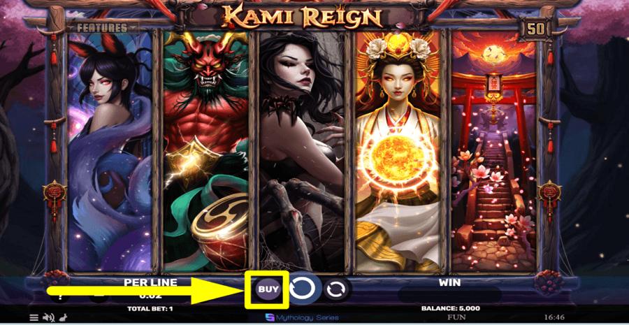 Kami Reign Buy Feature