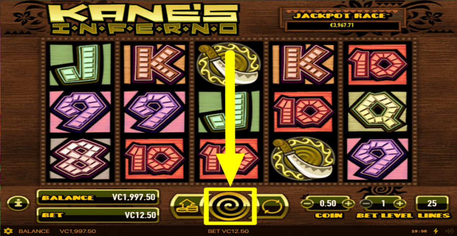 Kanes Inferno Play Button