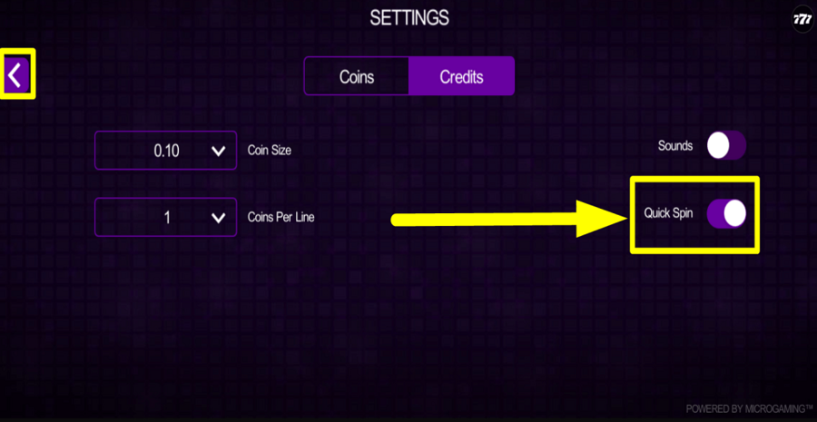 Karaoke Party Quick Spin Feature